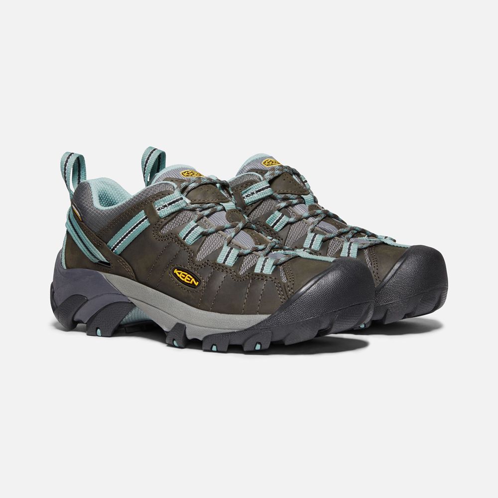 Keen Outdoor Ayakkabı Kadın Zeytin Yeşili/Siyah - Targhee Ii Waterproof - Türkiye DORF85416